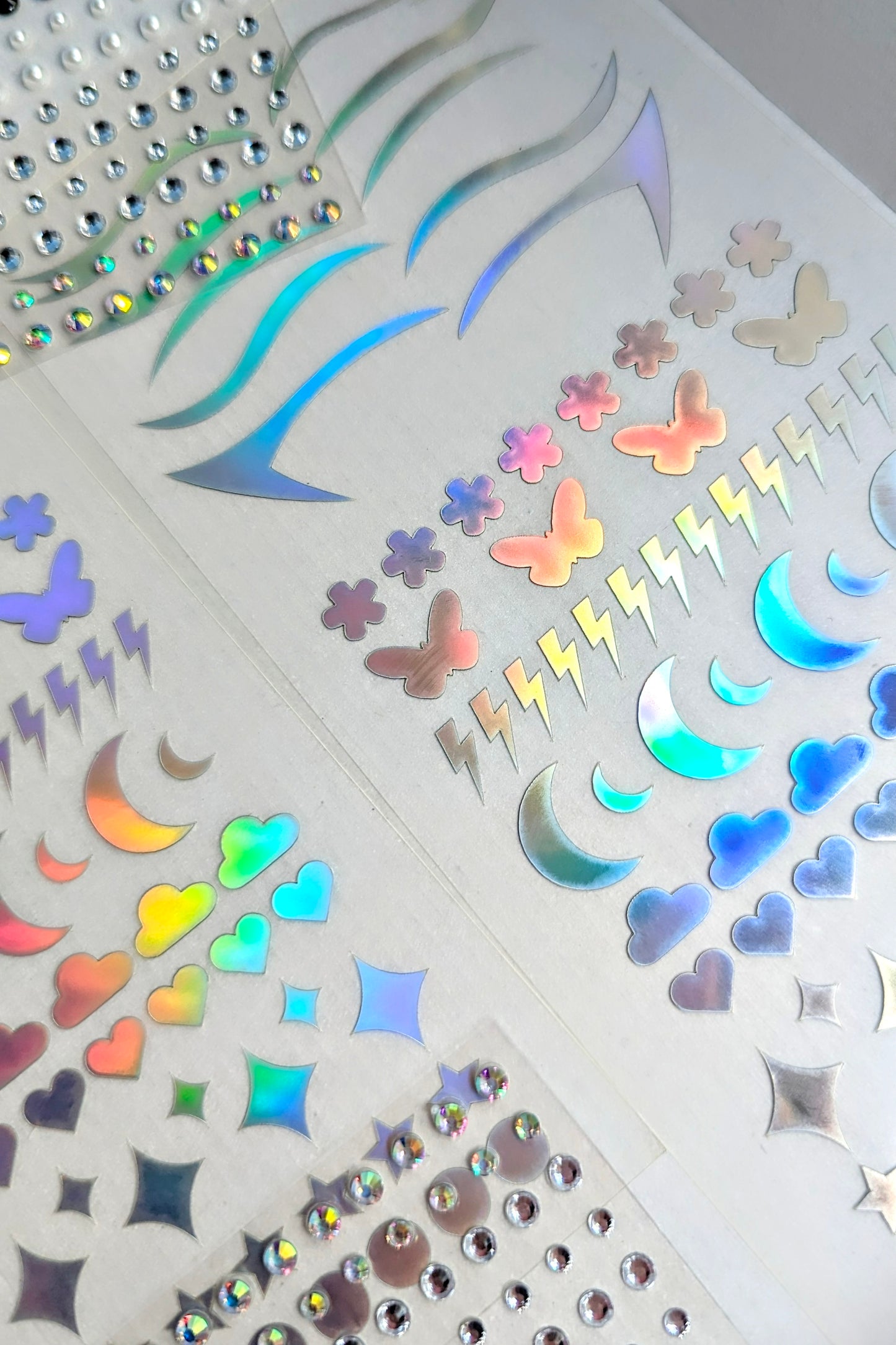 HOLO EYES self adhesive UV eye stickers - Holographic