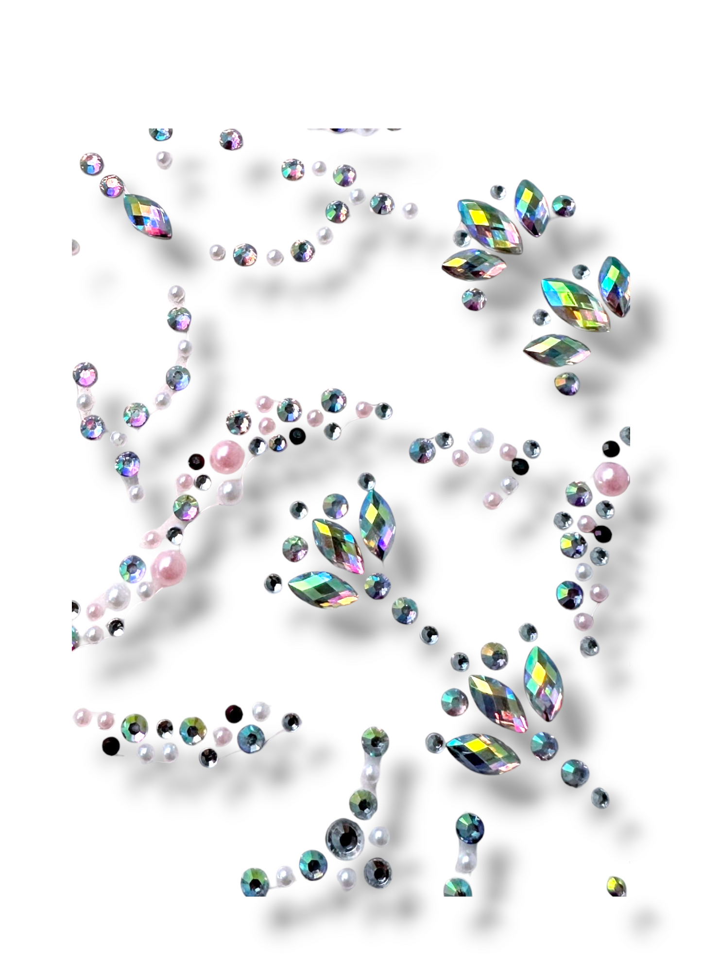 Holo Prizm 1.0 self adhesive festival gems